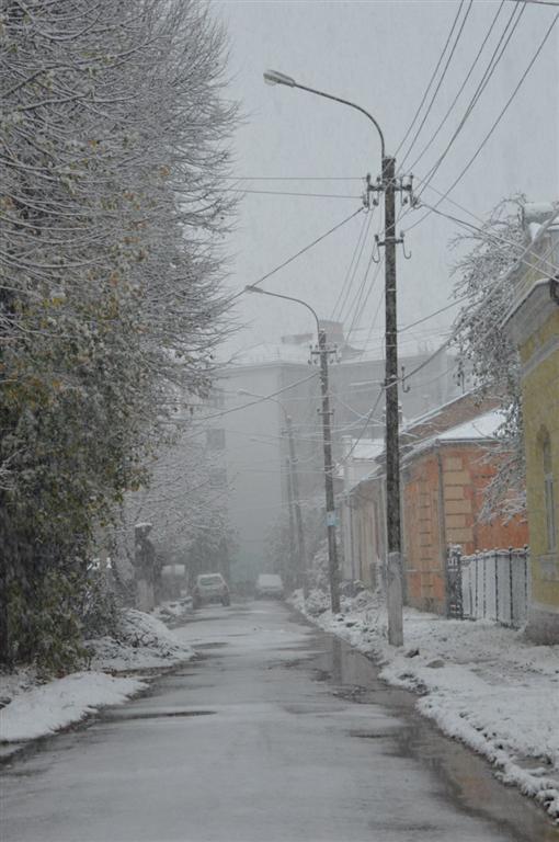 Ивано-Франковск засыпало снегом: фотографии города взорвали соцсети