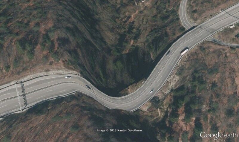 Коллекция глюков Google Earth