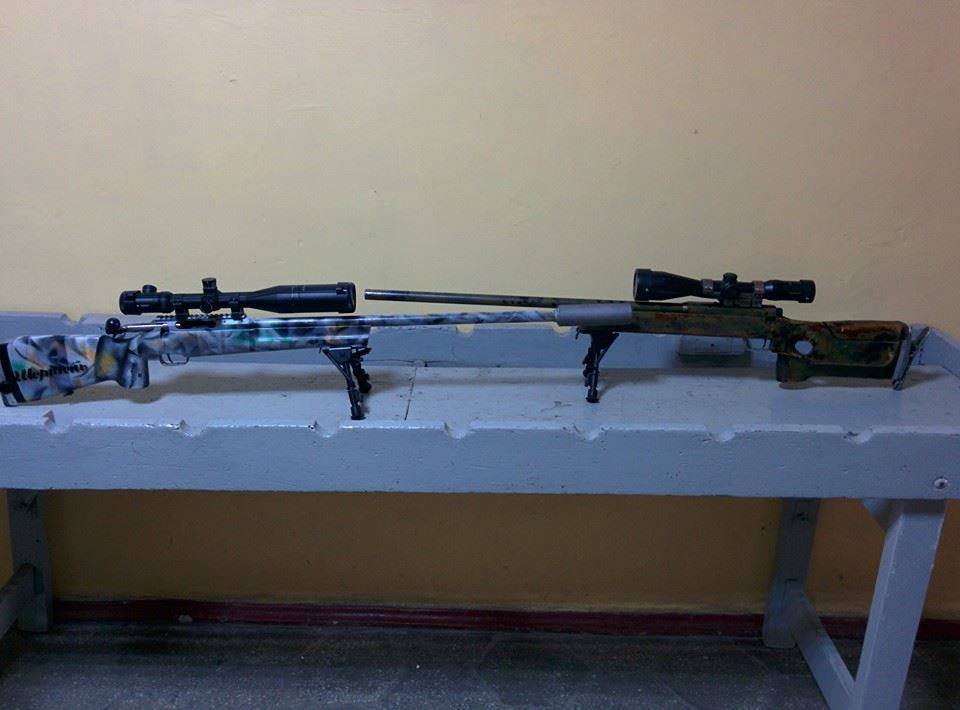 Волонтеры в память о погибшем герое АТО модернизировали шесть винтовок "Рекорд": опубликованы фото