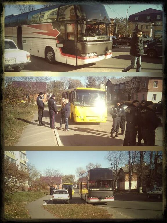 В Киевской области голосовали "каруселями"