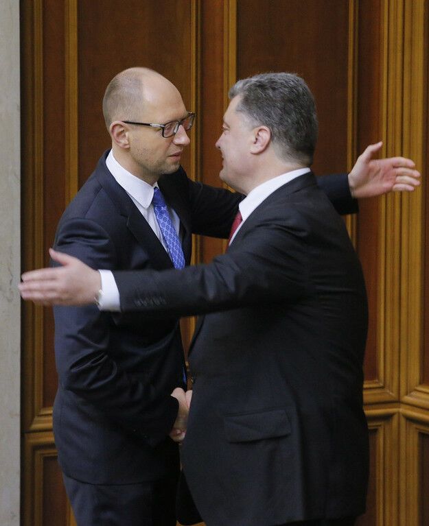 В сети отреагировали на победу партий Порошенко и Яценюка: фото дня
