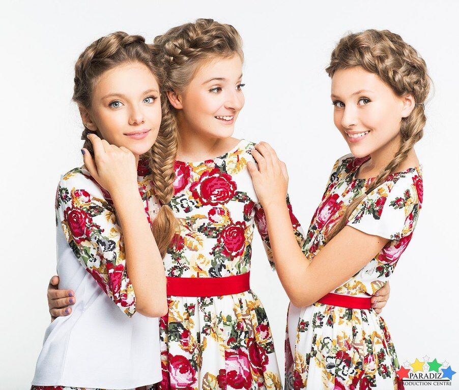 Представительницы Украины на "Детском Евровидении 2014" рассказали о создании трио и подготовке к конкурсу