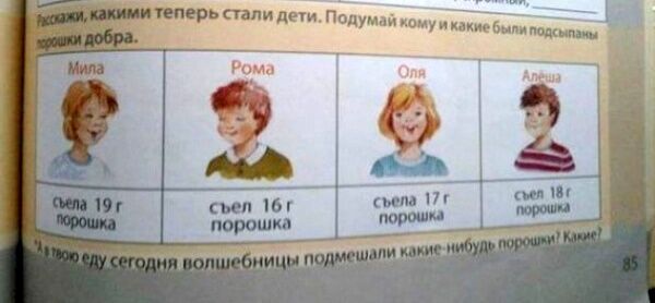 Задания из российских детских учебников, от которых встают дыбом волосы 