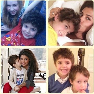 Сын Санты Димопулос растет настоящим красавцем