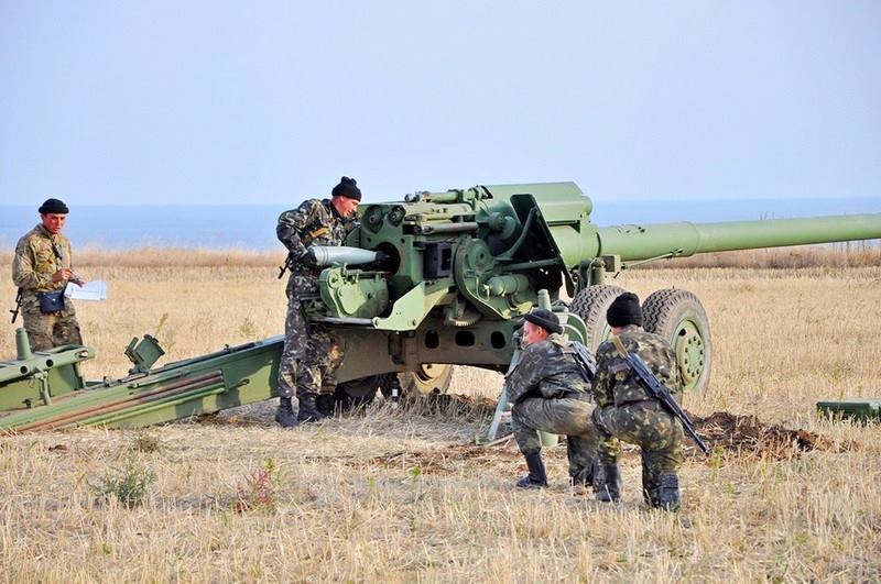 Минобороны опубликовало горячие фото с боевых стрельб украинской армии