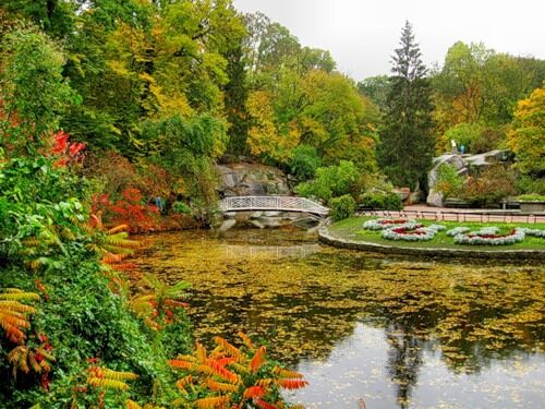 10 парков Украины, которые осенью невероятно красивы