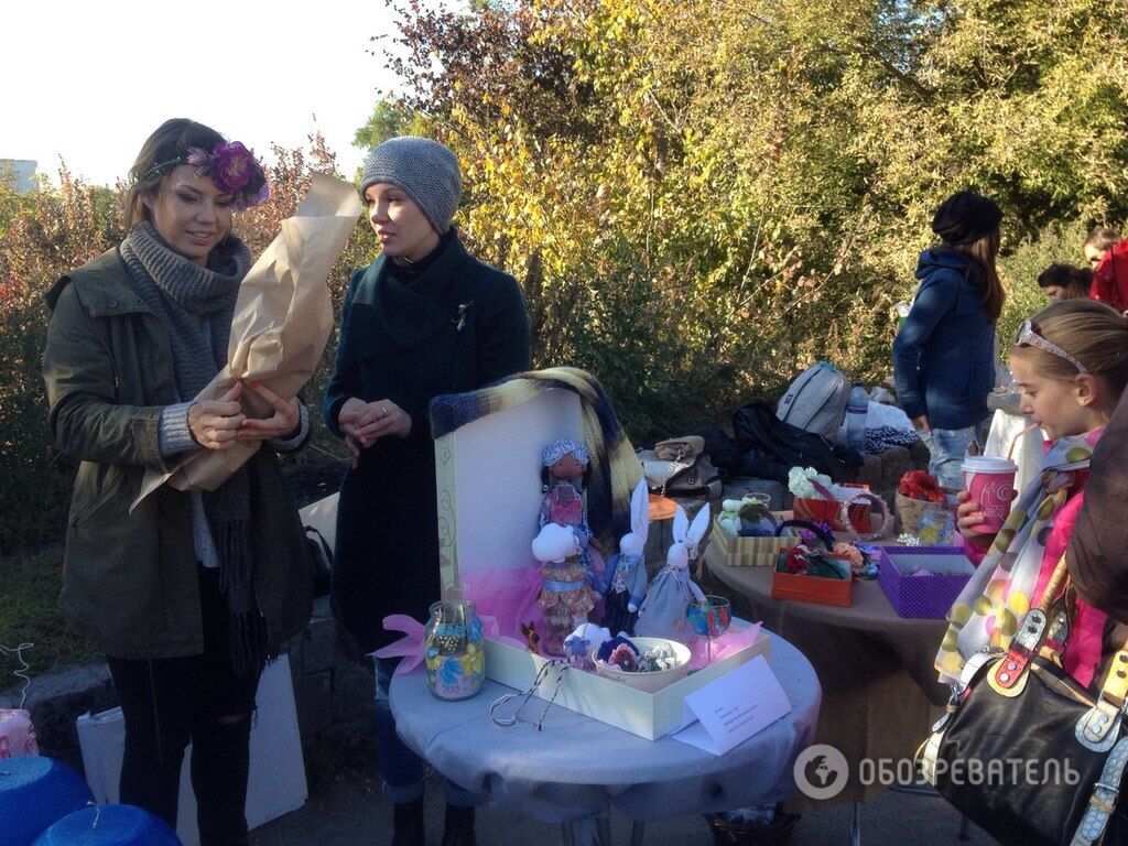 Как в Киеве собирали деньги для воинов АТО: опубликованы фото