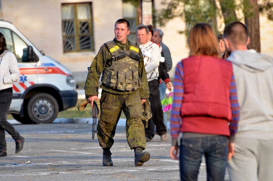 На Днепропетровщине встретили своих героев из зоны АТО: опубликованы фото и видео