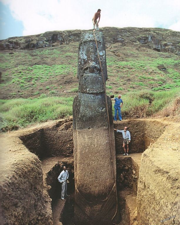 Археологи разгадали еще одну загадку статуй на острове Пасхи
