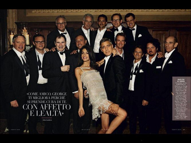 Свадьба Джорджа Клуни: эксклюзивные фото для Vanity Fair