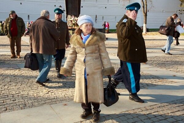 Появились фото российских казаков, зигующих под лозунгом "Православие или смерть!"