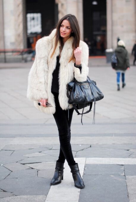 Как выбрать шубу из искусственного меха: 20 модных вариантов 