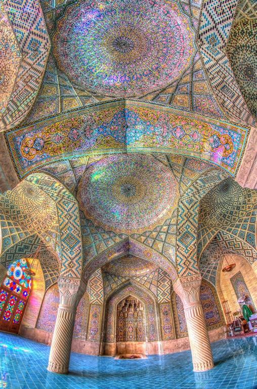 Мечеть Насир аль-Мульк (Nasir Al-Mulk Mosque), Иран.