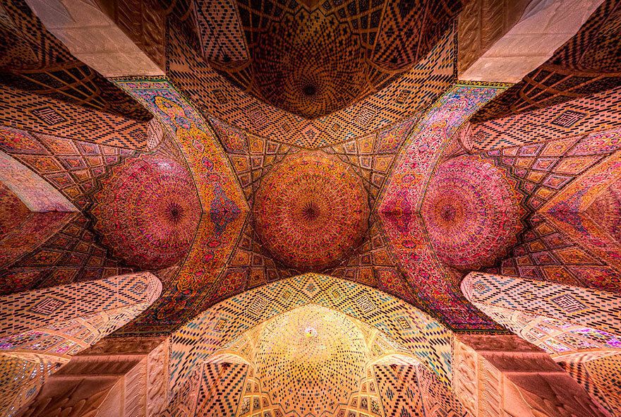 Мечеть Насир аль-Мульк (Nasir Al-Mulk Mosque), Иран.