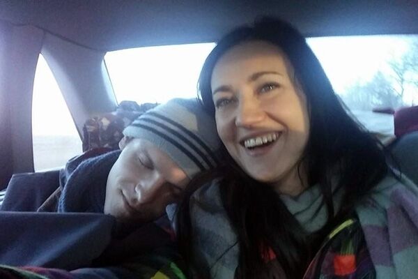 Телеведущая Витвицкая и руфер Мустанг побывали в зоне АТО