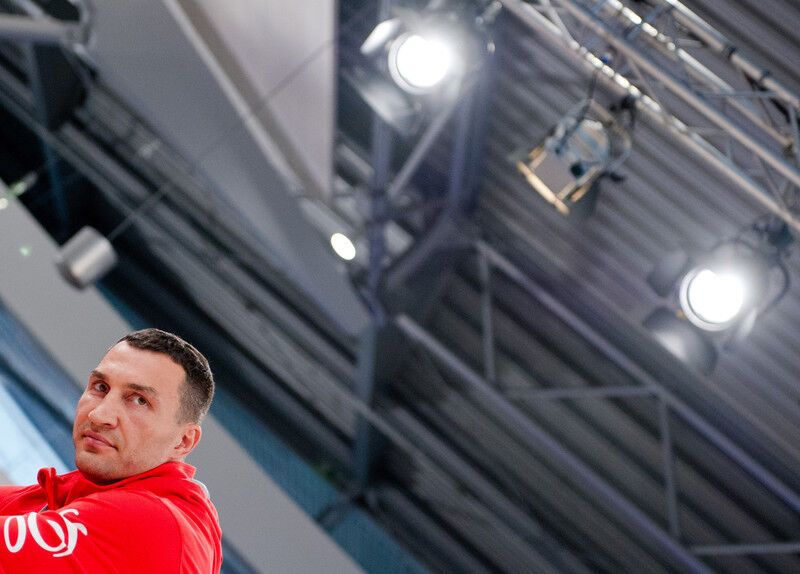 Кличко показав, як буде "вбивати" Пулєва: фото тренування
