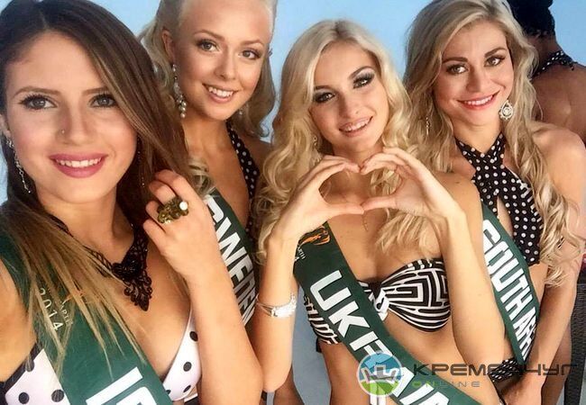 Красавица из Кременчуга отстаивает имидж Украины на "Мисс Земля 2014"