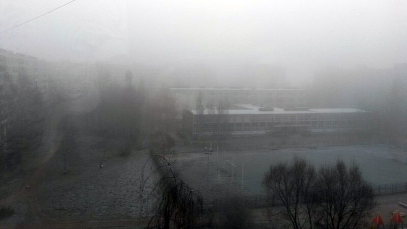 Санкт-Петербург накрыл густой туман-смог: фото города