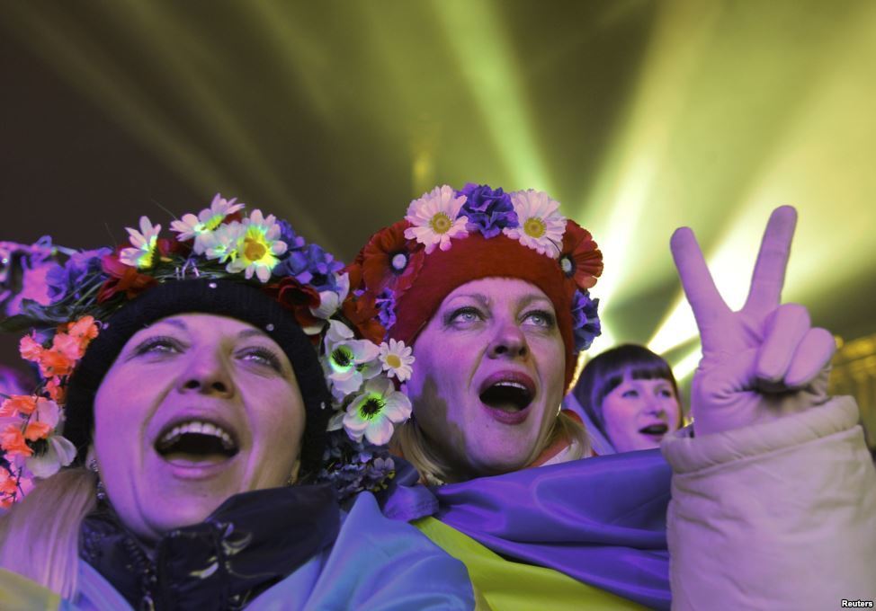 Хроника Майдана в фото: самые яркие кадры Революции достоинства