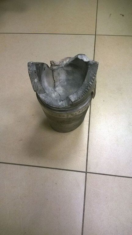 В сети показали фото ранившего бойцов АТО российского снаряда