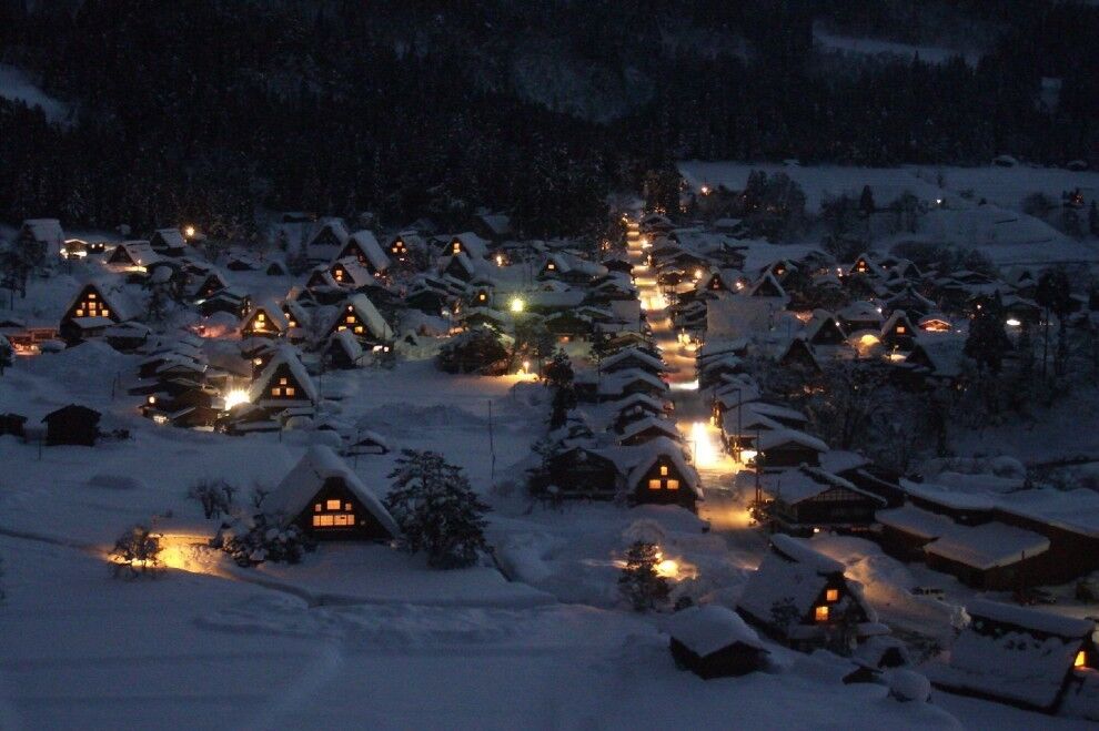 Снежная магия. Фото самых увлекательных городов в зимний период