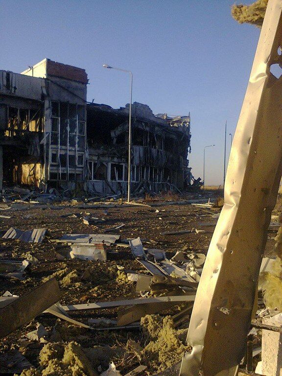 "Киборги" отбили атаку террористов на донецкий аэропорт. Опубликованы фото