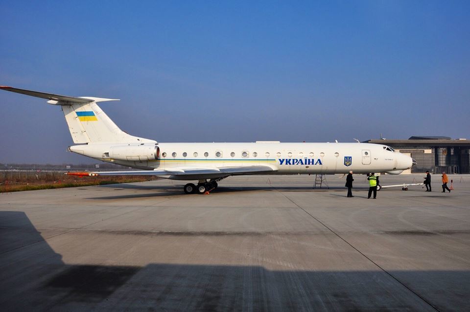 Літак, яким користувалося керівництво України, поставлять в музей