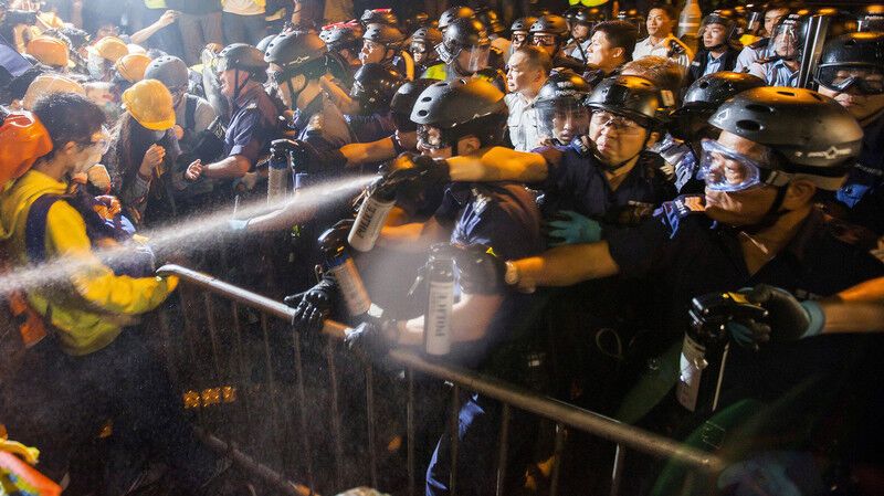 В Гонконге опять разгорелся "Майдан": опубликованы фото