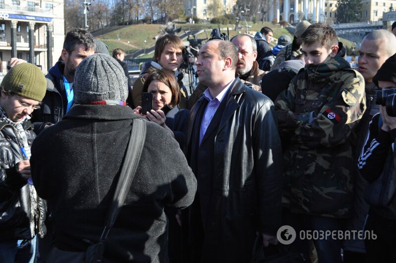 "Слов'янський марш" у Києві так і не відбувся: фото з місця подій