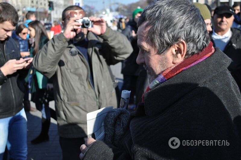 "Слов'янський марш" у Києві так і не відбувся: фото з місця подій