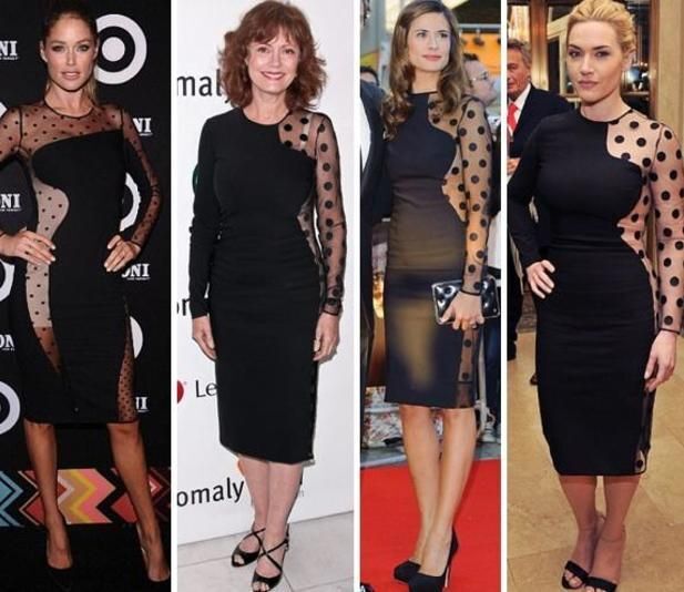 Самые откровенные платья голливудских красавиц