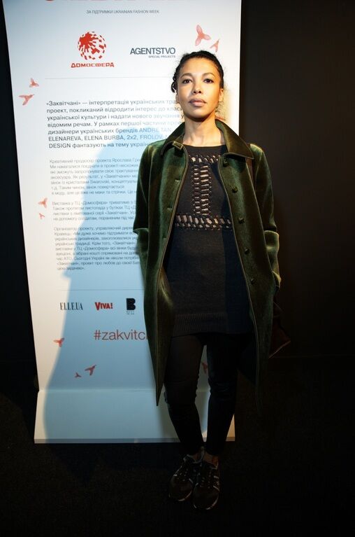 Украинские звезды посетили открытие патриотической выставки "Заквітчані"