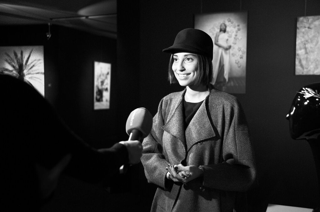 Украинские звезды посетили открытие патриотической выставки "Заквітчані"