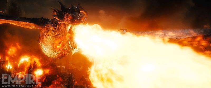 "Хоббит": новые кадры с драконом