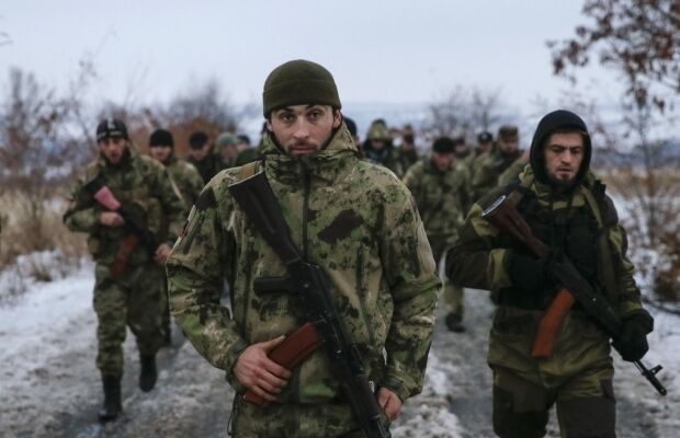 Reuters опубликовал фотографии чеченских наемников из батальона "Смерть"
