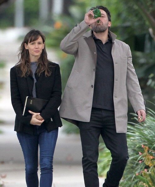 Романтический день Бена Аффлека и Дженнифер Гарнер