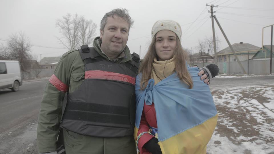 Бійці АТО розповіли, як дівчинка Євдокія стала танком: фото патріотки