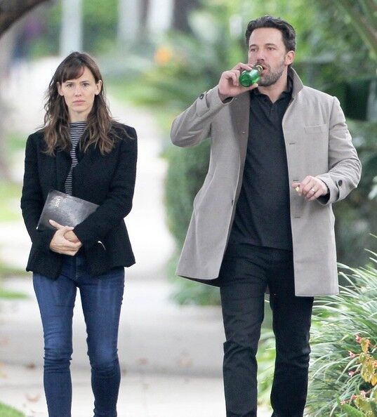 Романтический день Бена Аффлека и Дженнифер Гарнер