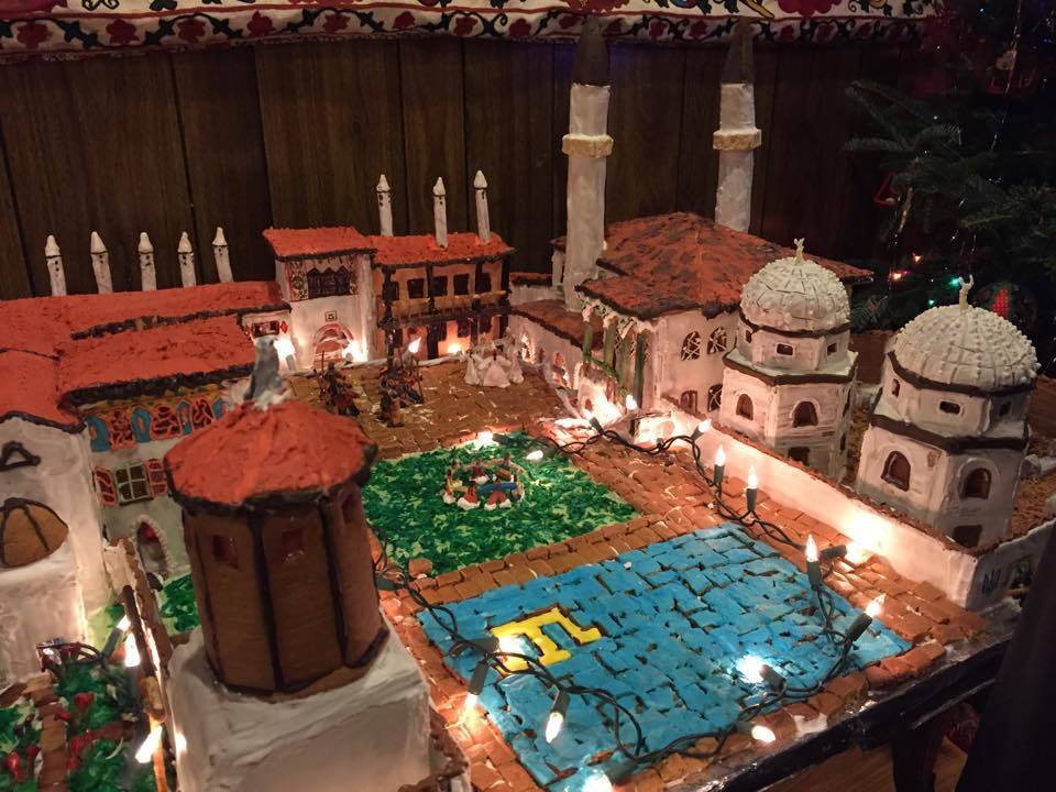 Американцы "выгнали" из имбирного Крыма "зеленых человечков": фото кулинарного шедевра