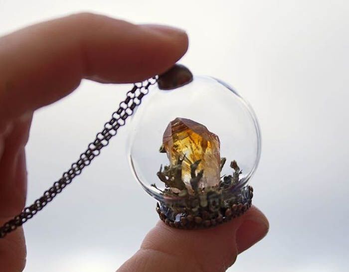 Нежные украшения, в которых заключена частичка природы