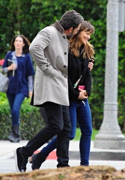 Романтический день Бена Аффлека и Дженнифер Гарнер