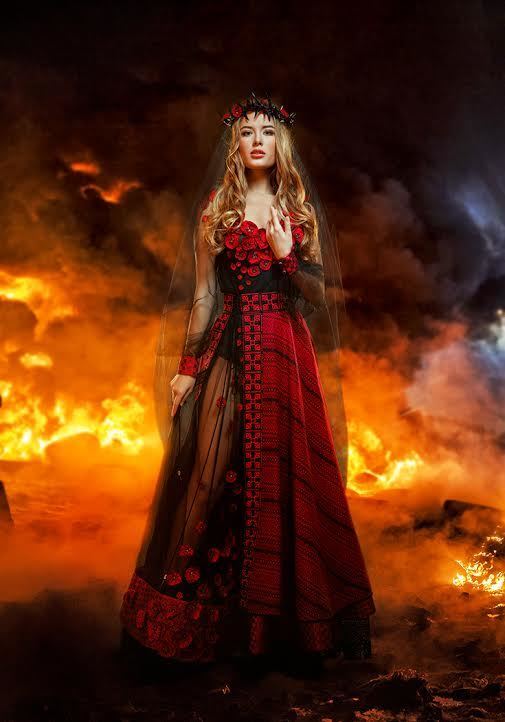 Украину на "Мисс Вселенная-2014" представит "Невеста войны" с черной фатой
