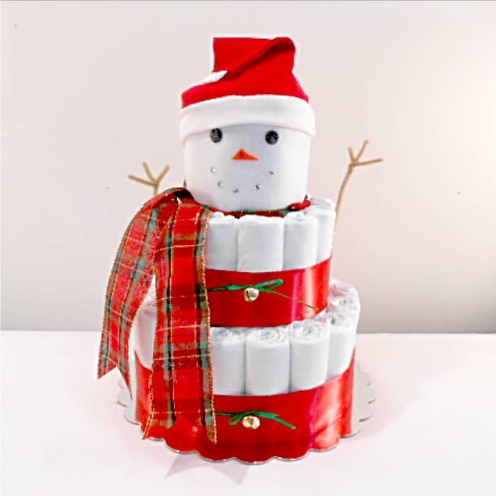 Лучшие идеи для новогодних подарков, которые можно сделать из детских подгузников