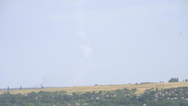 Свидетель крушения Boeing-777 на Донбассе заснял следы пуска ракеты "Бук". Фотофакт