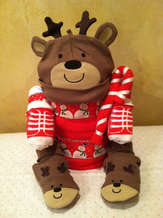 Лучшие идеи для новогодних подарков, которые можно сделать из детских подгузников