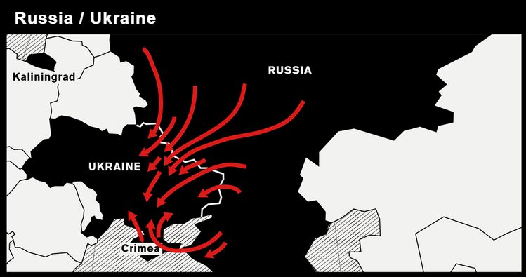 В 2015 году Путин будет продвигаться на запад Украины для коридора в Крым – прогноз Bloomberg