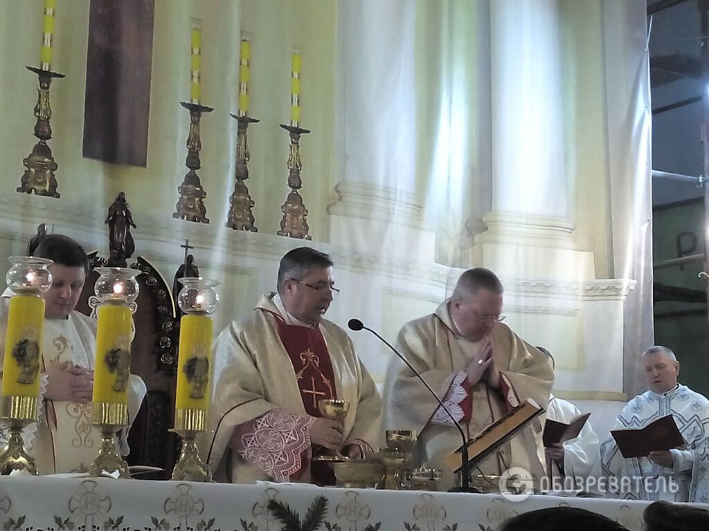 Как римо-католики Киева отметили Рождество Христово. Фото и видео