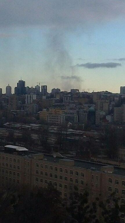 В Киеве на Подоле сгорел ресторан "GastroRock": опубликованы фото