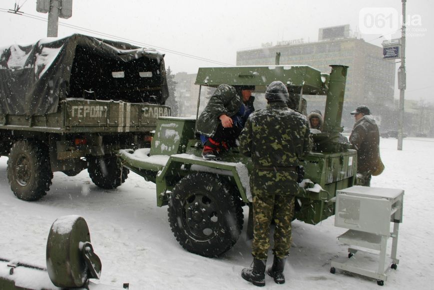 В Запорожье показали военную технику, "воевавшую" в зоне АТО: фото с выставки