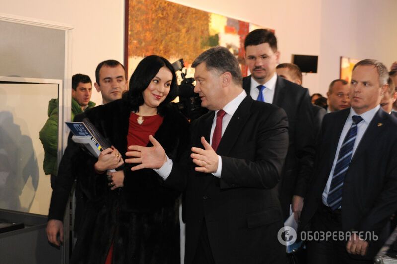 Фото пресс-конференции Порошенко